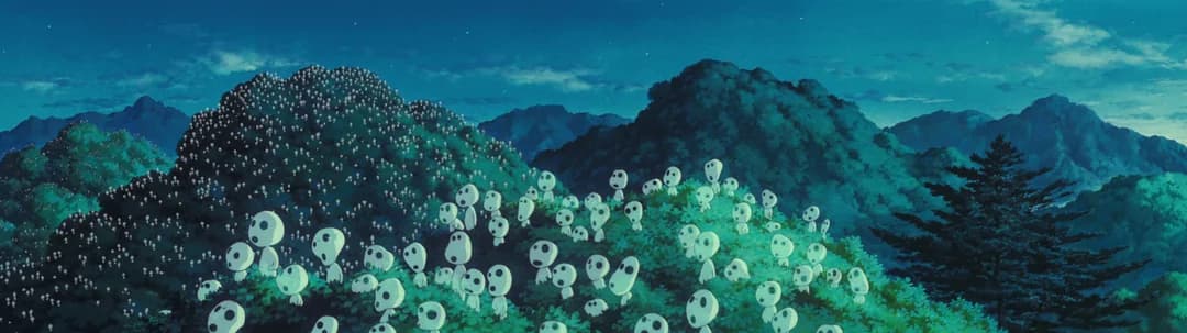 Ghibli style background
